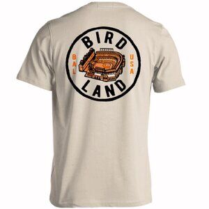 Baltimore Bird Land Sport Team Stadium Short Sleeve T-Shirt - NEW Fast Ship